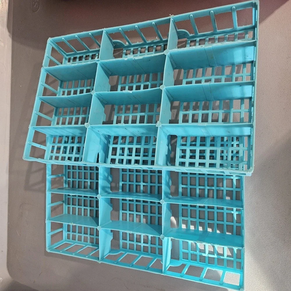 Vtg Tara Toy Corp 3D 24 Car Carry Case #20150 80s w/ Trays